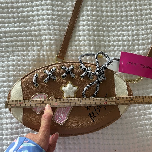 Betsey Johnson Football Purse – NWT - Picture 6 of 6
